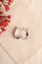 Heliophilia Silver Pendientes de Plata con Cuerpo de Metal en Color Plateado
